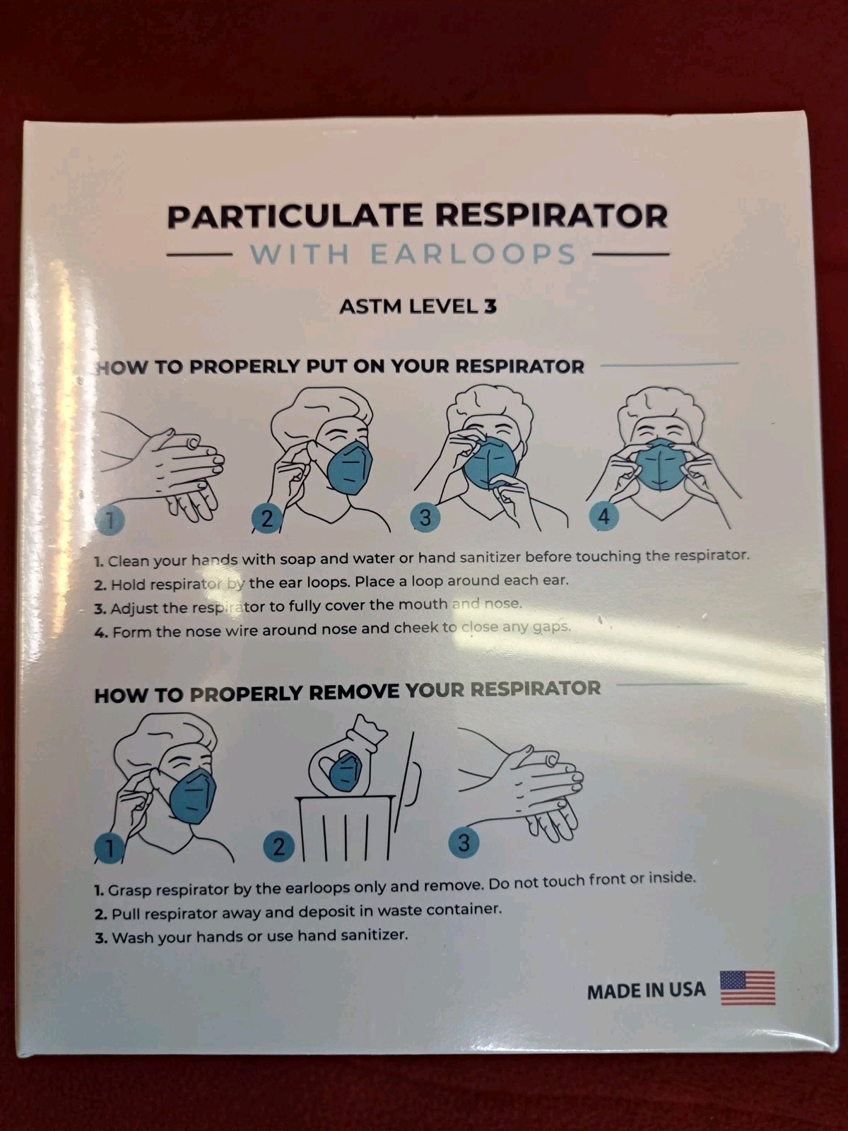 20 KIDS DX95 Particulate face mask Respirator, Child Size, XS ASTM Level 3