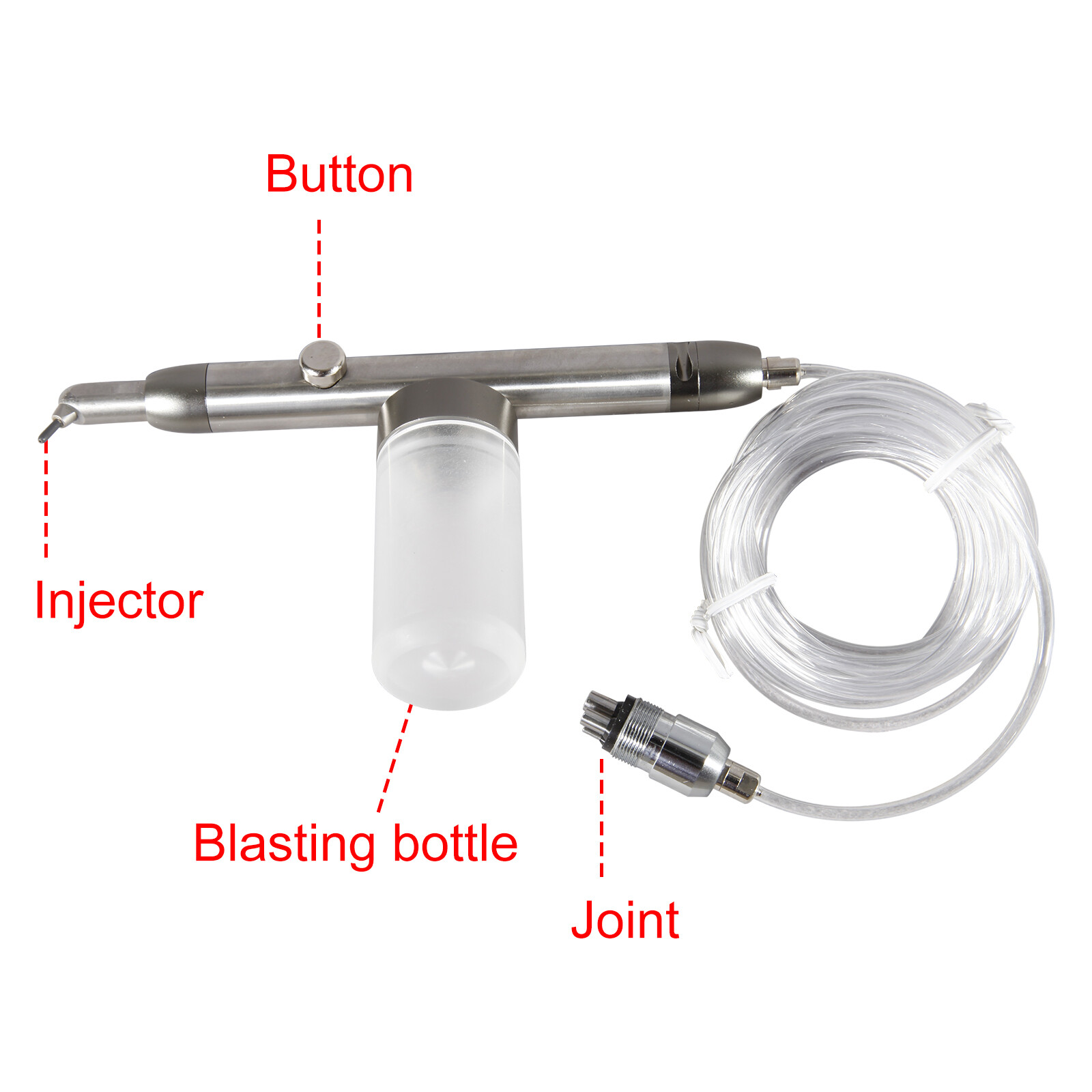 Dental Alumina Air Abrasion Polisher Microetcher Sandblasting Sandblaster Gun 4H