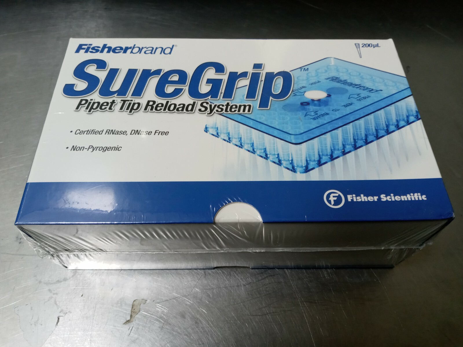 Fisherbrand SureGrip Pipet Tip Reload System 21-197-000 Non Sterile 940/Pk