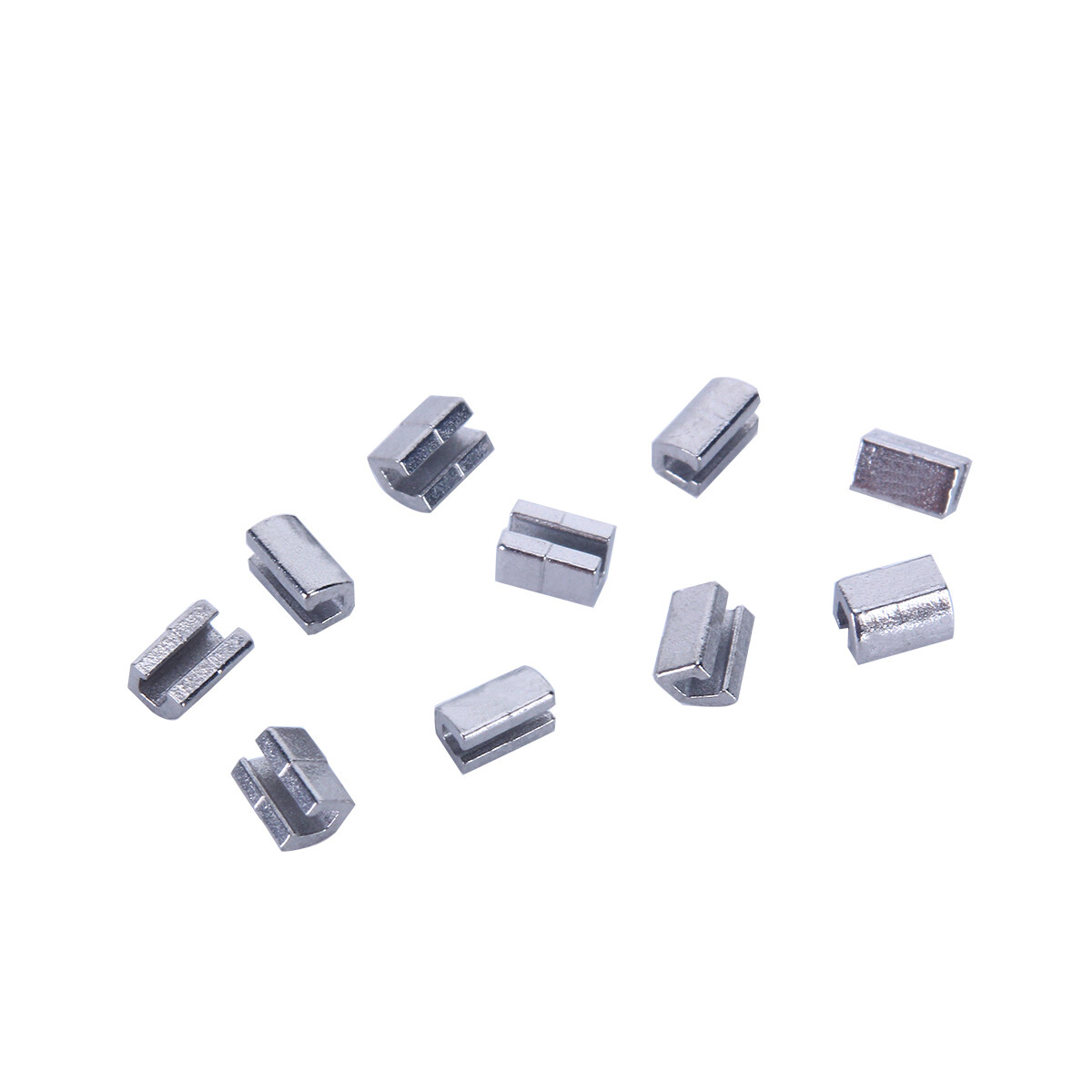 10 Model Dental Orthodontic Crimpable Hook Stops Type Metal 10pcs/pack AZDENT