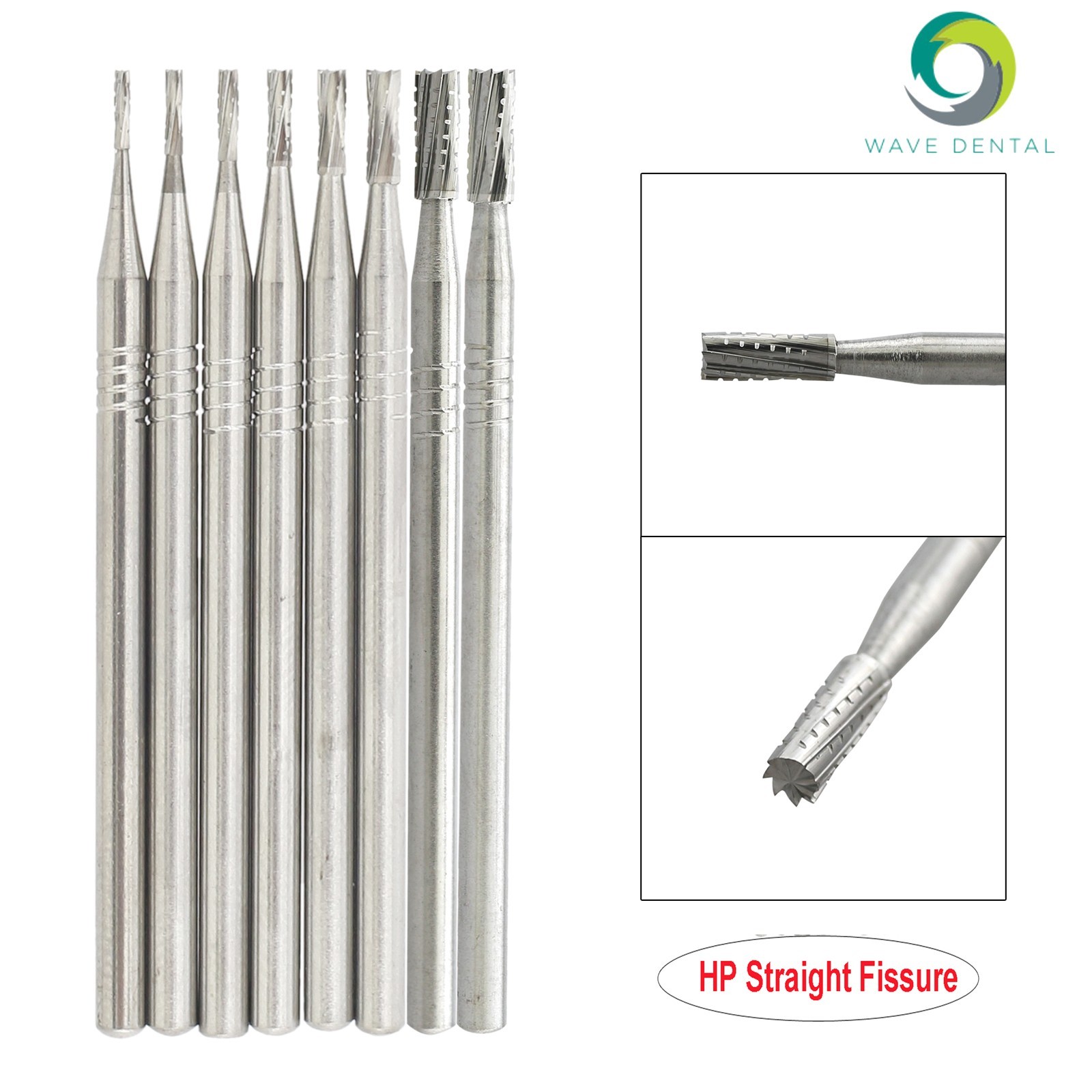 Wave Dental Carbide Bur Long Straight 556 557 558 560 562 HP Prima Low Speed Bur