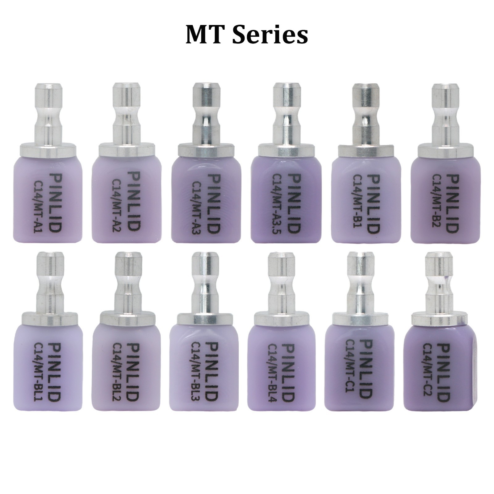 Dental MT Emax CAD Milling Blocks Lithium Disilicate Glass Ceramic Blocks CEREC