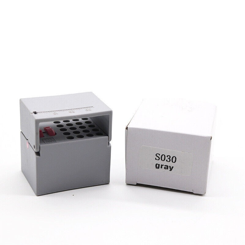 20 Holes Dental Lab Autoclavable Disinfection Root Canal Endo File Boxs Case Box