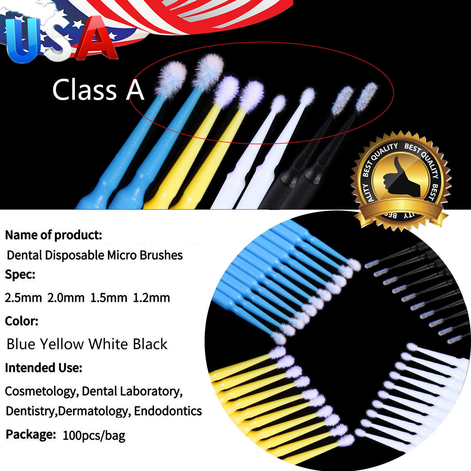 Wireless Dental Curing Light 5W Power LED Lamp 420-460nm Wavelength LA400 Tip OR
