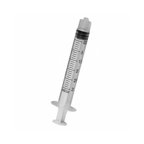 RMH3 Luer-Lock Endo Irrigation Syringes 3cc Non Sterile 100/Box