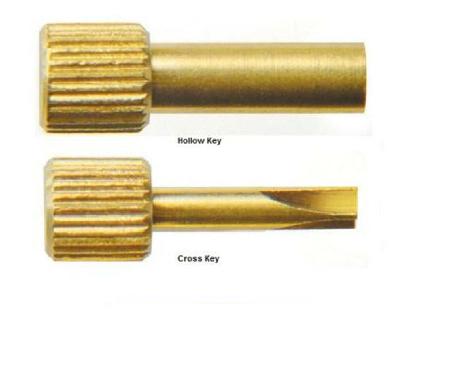 120/240pcs Dental Endo Screw Posts Root Canal Pins Conical Screws Gold Plated