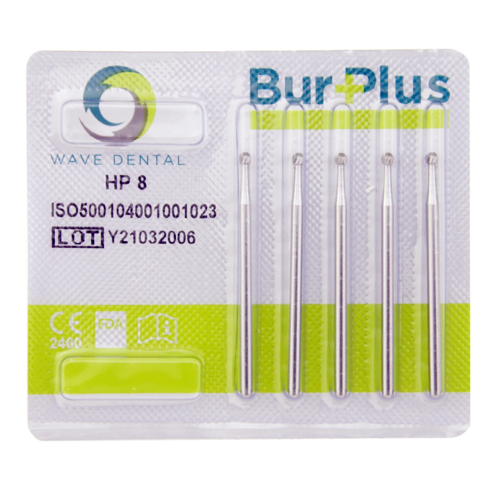 Wave Dental Surgical Burs 44.5mm For Straight Handpiece Carbide Round Fissure