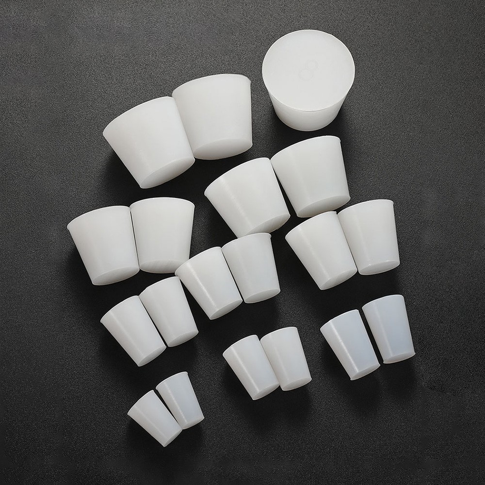 Silicone Bung With Handle Tapered Plugs Wine Stoppers Reusable Sealing Stopper