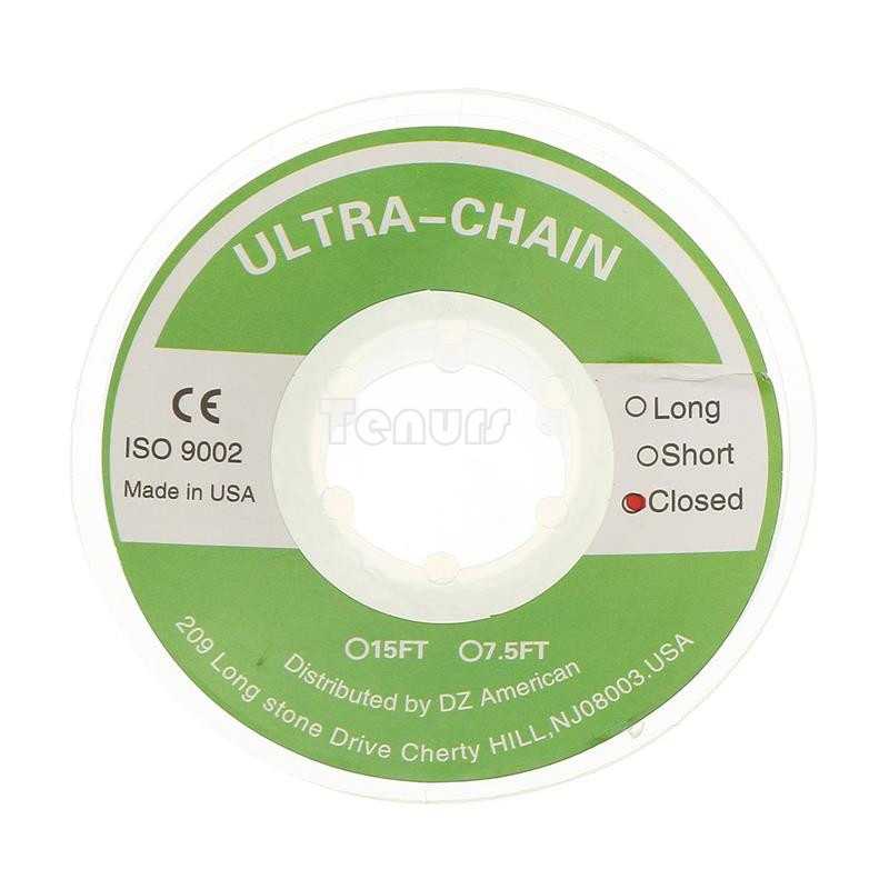 10roll Denta Orthodontic Elastic Ultra Power Chain Elastolink Long/short/closed