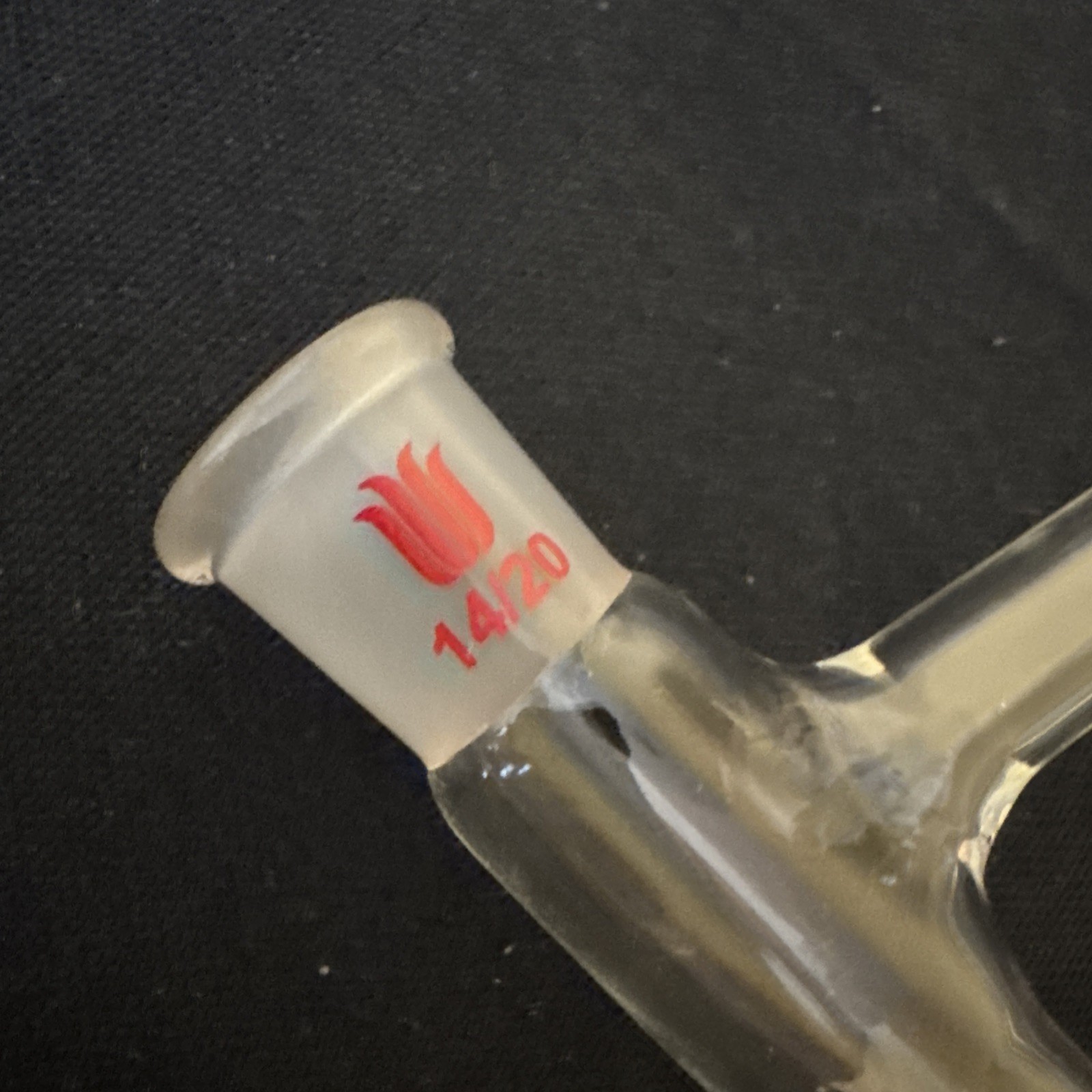 Synthware Glass Distillation Receiver, Dean Stark, 2, PTFE, 190 X 65, 14/20