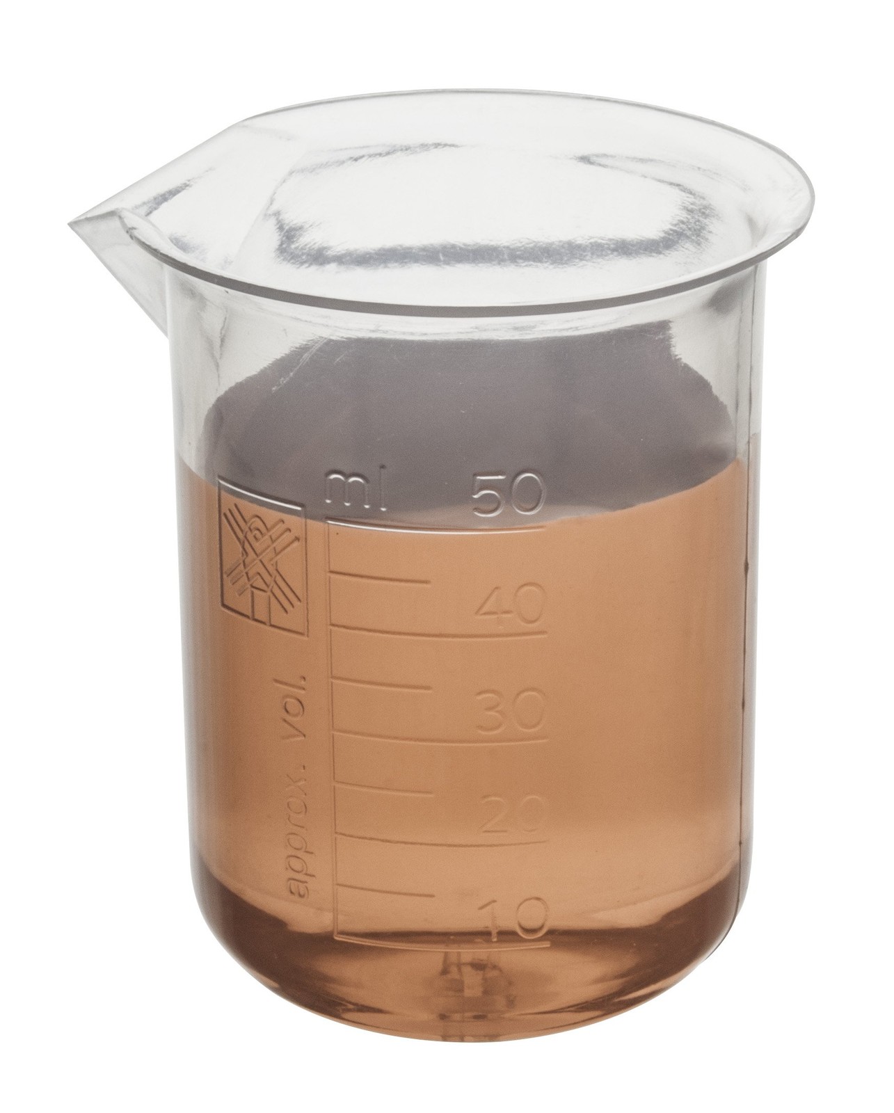 Plastic Beaker Set Polypropylene Graduated Lab Beakers 5PCS