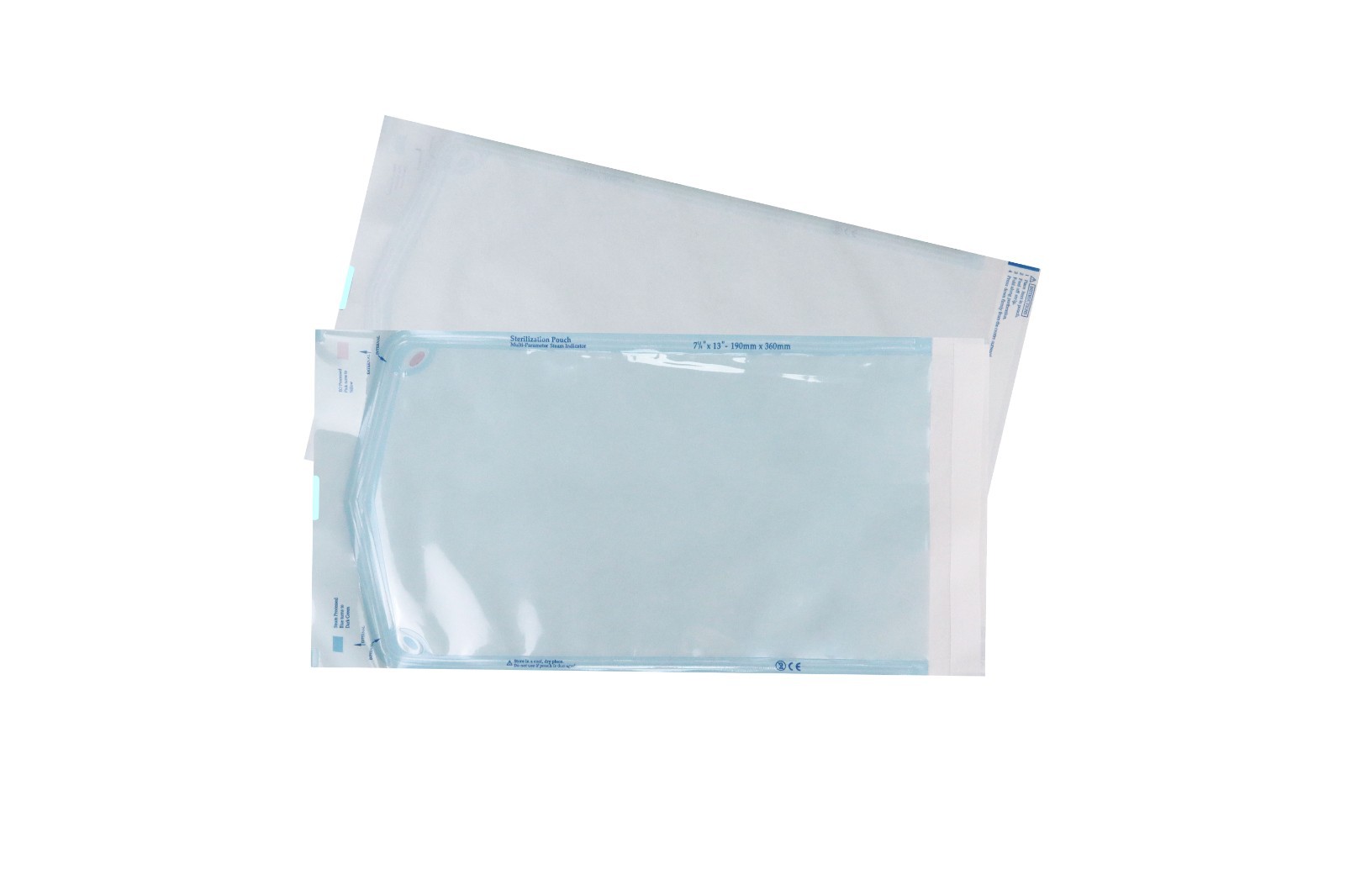 Self Sealing Sterilization Pouches 7.25″*13″, 190×(330+30)mm, 200 pcs / box.