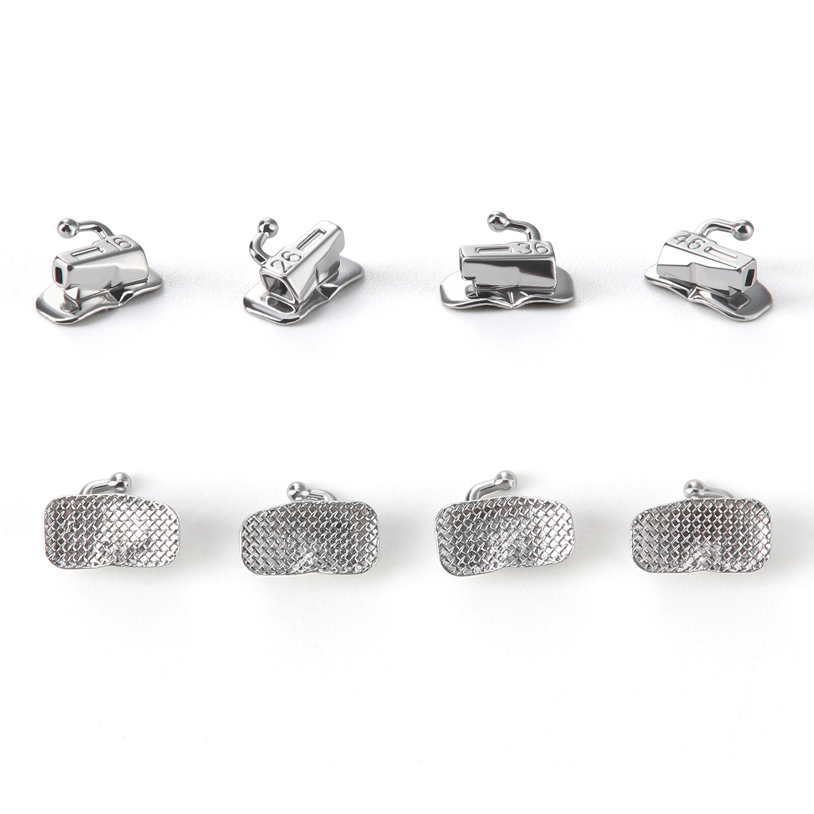 JMU Dental Orthodontic 1st/2nd Molar Buccal Tubes Roth/MBT .018 .022 4-200Pcs