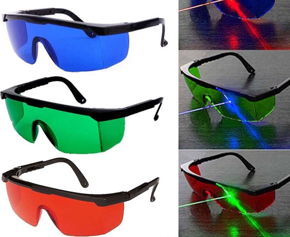GOGGLES LASER GLASSES ADULT eyes full cover protector safety splash protection