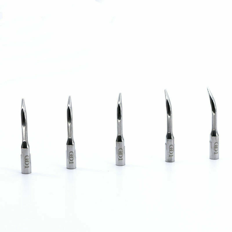 10×Dental Instrumets Scaler Scaling Tips GD1 Fit SATELEC/DTE Scacaler 5PC/PACK