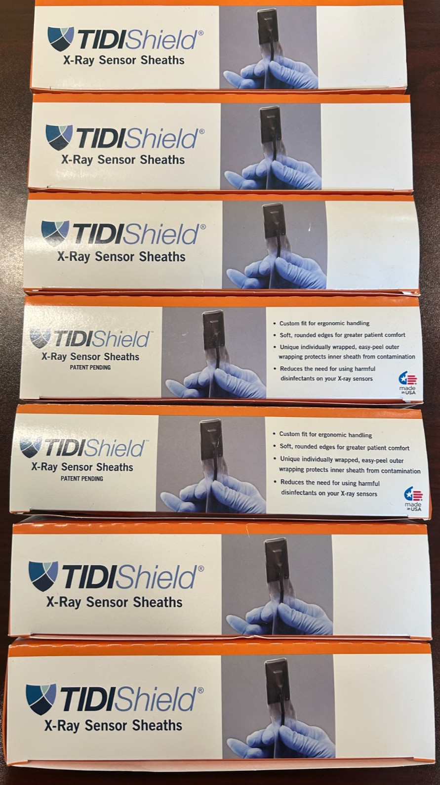 Kodak 6100 X-Ray Sensor Sheaths Size 1 TIDIShield 600+ Count Dental Barriers