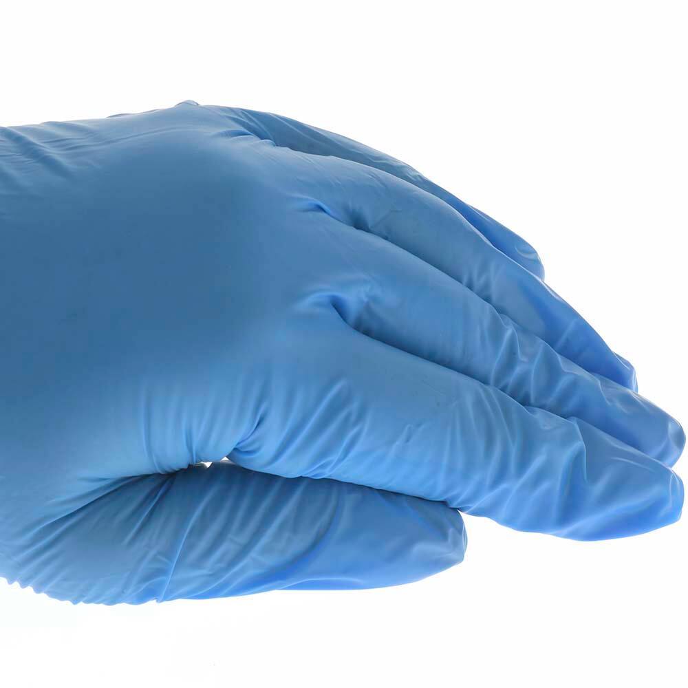 1,000 Count Synthetic 3 mil Vinyl Gloves, Size Small, Blue (10 boxes of 100)