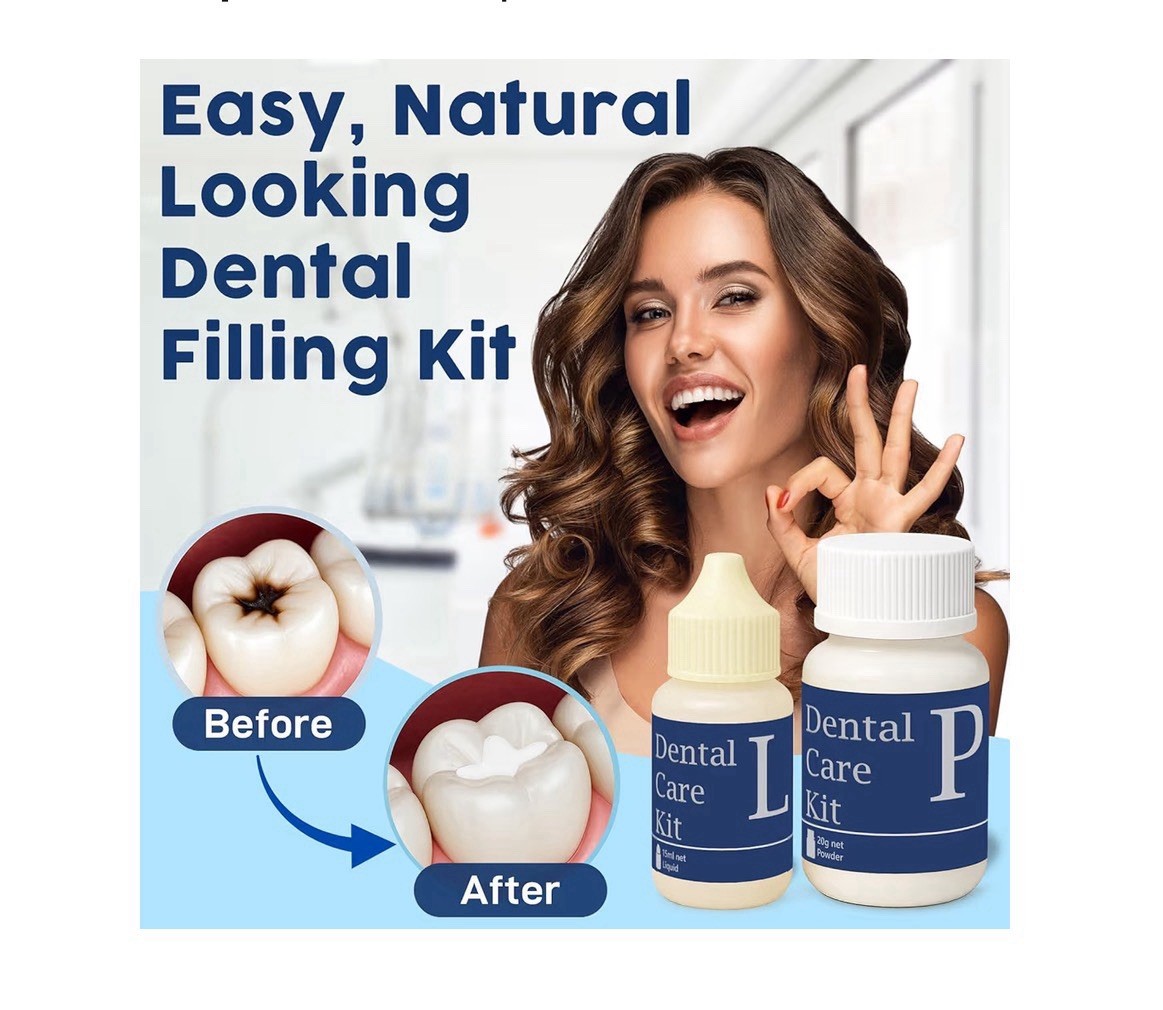 CLYVO Dental Repair Kit Zinc Oxide Eugenol Temporary Tooth Filling Crowns