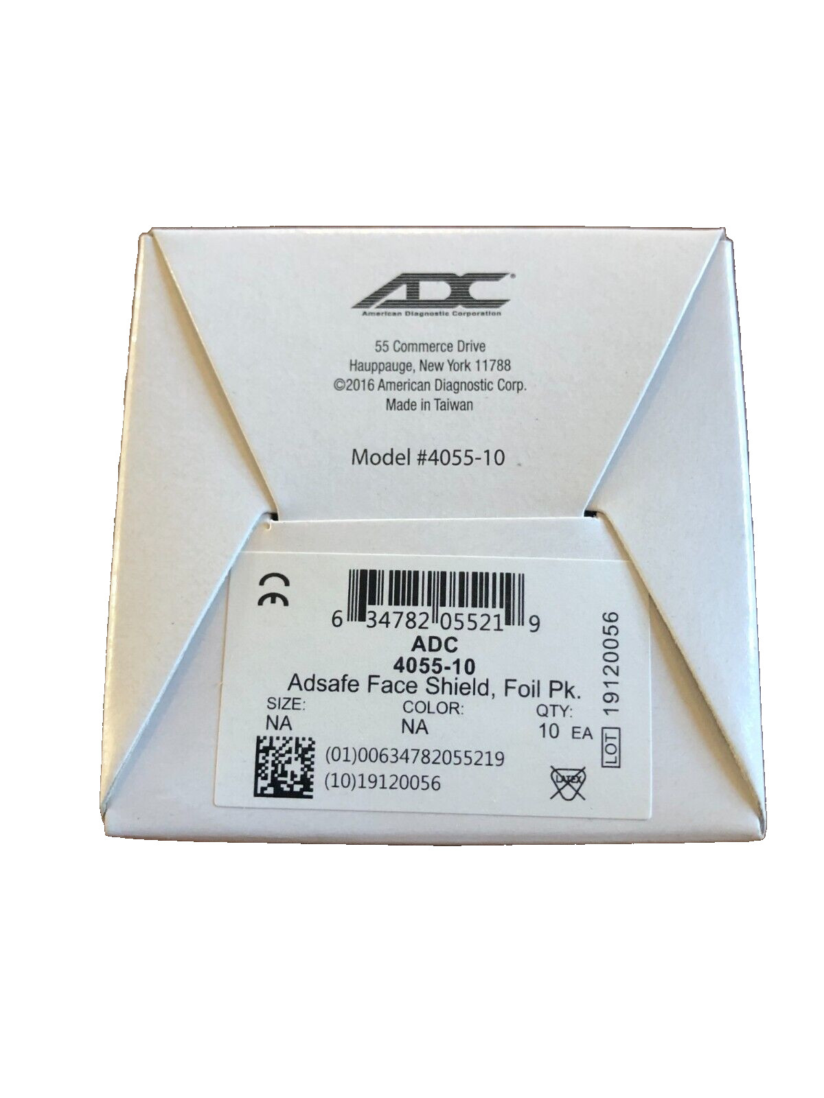 Adsafe CPR Face Shield Replacement, American Diagnostic Corp 4055-10, 10 Count