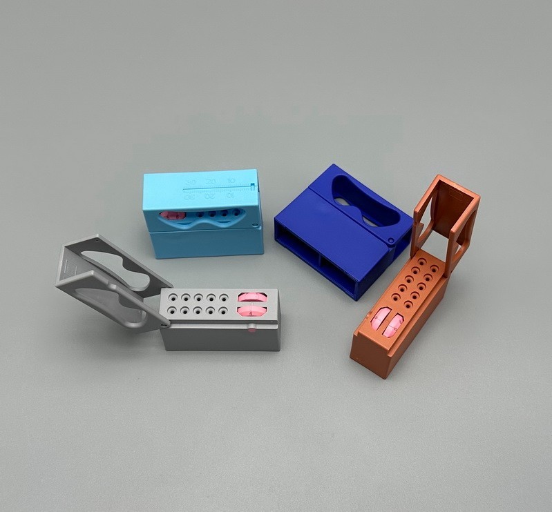 Dental Endo Files Disinfection Box 10/20 Holes Plastic Sterilization Box Tool