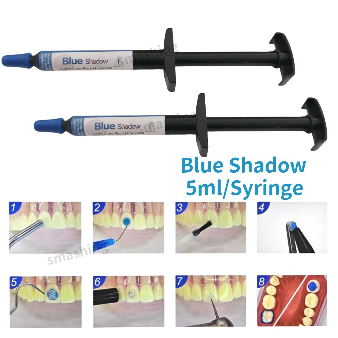 1Pcs Dental TURBO Blue Glue Composite Resin Orthodontic Adhesive Light Cure Band