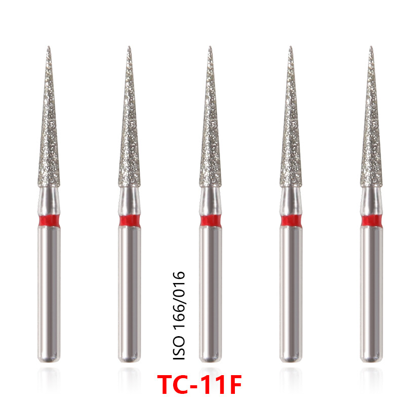 20Types 100Pcs Dental Diamond Burs Drills For High Speed Handpiece Medium FG BUR