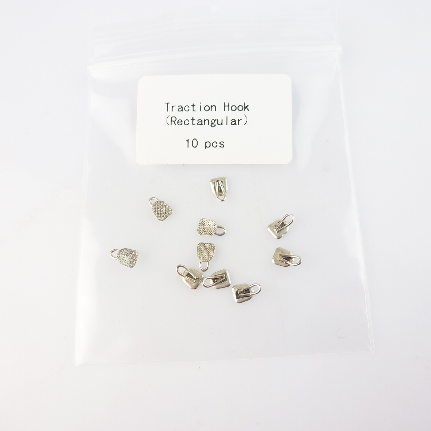 10Pc Dental Orthodontic Traction Hook bondable 3mm Round/Rectangular Caplin hook