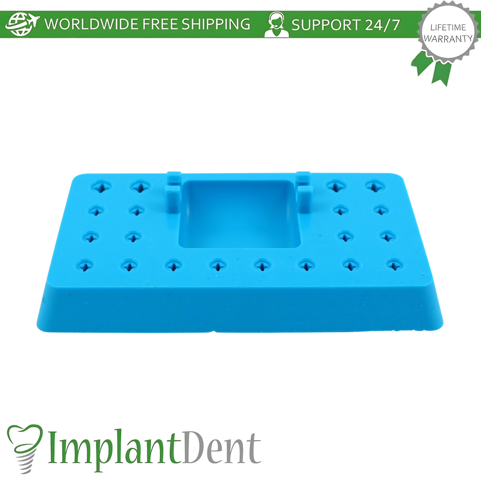 CarryAll Silicone Tray For Dental Instruments All Types Of Burs Compatible