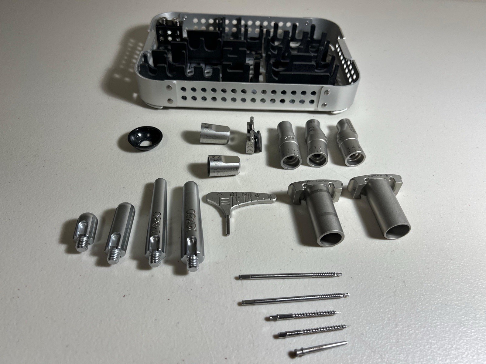 Assorted Set of Orthopedic instruments