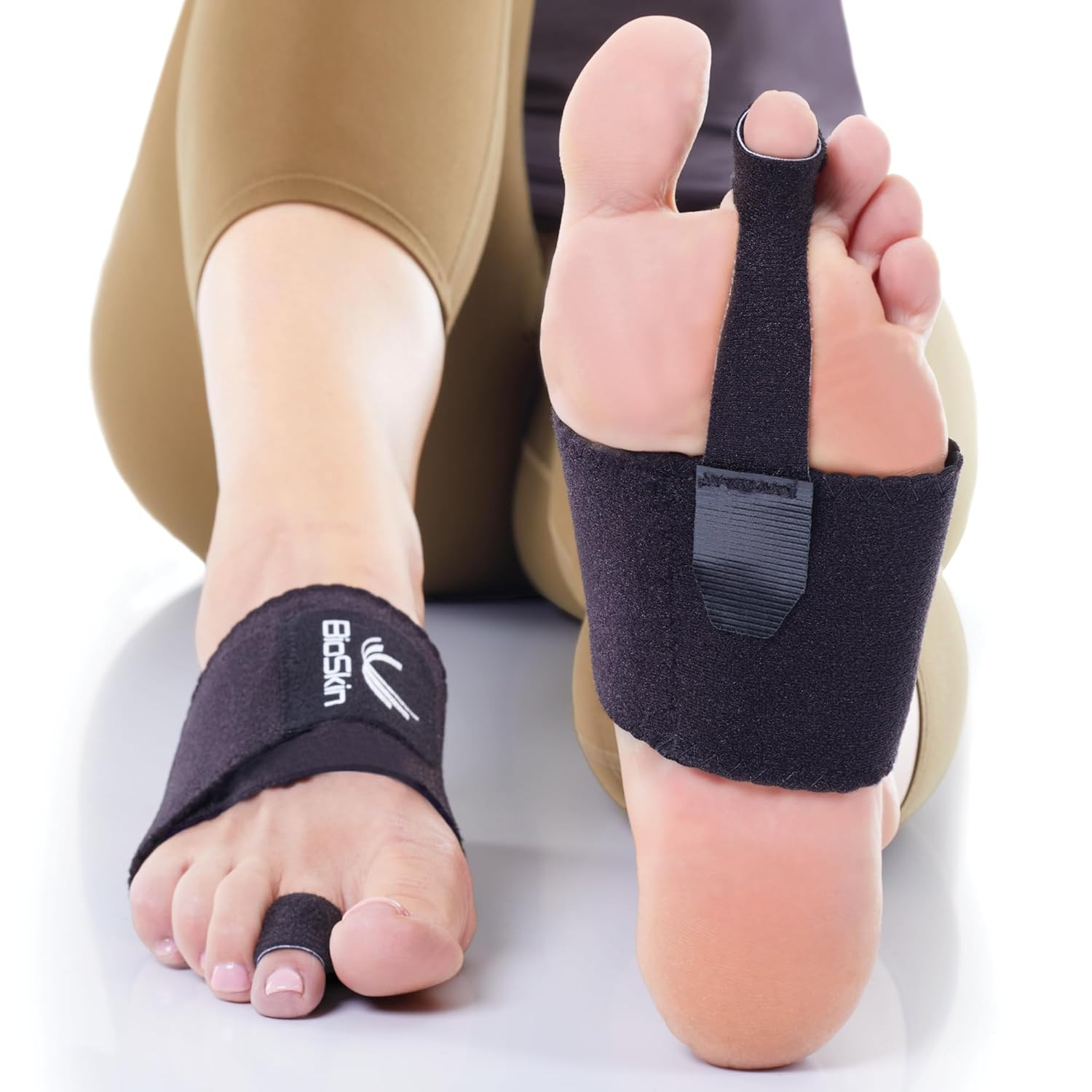 Hammer Toe Straightener – Patented 1 Count (Pack of 1), Black