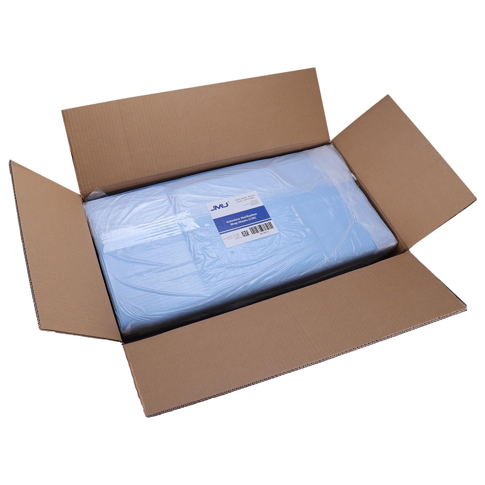 JMU 500pcs Autoclave Sterilization Wrap 24×24 SMMS EO Steam 60g Non-Woven