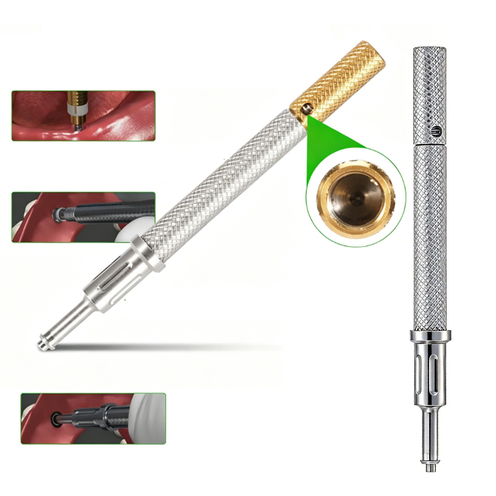 US Zest Locator Abutment Attachment Overdenture Caps Fits Hiossen Nobel Zimmer