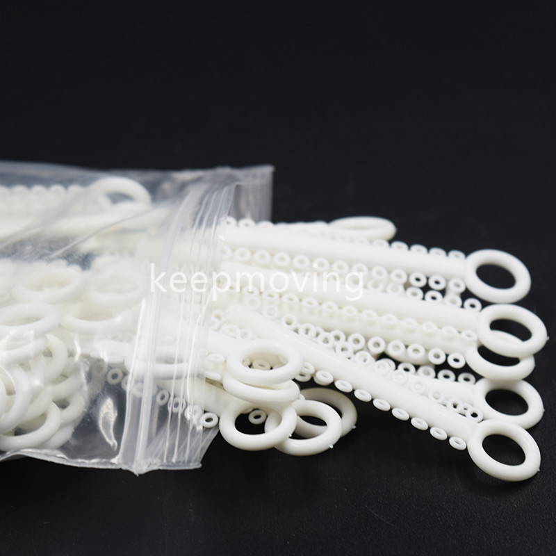1 Pack 1040 Pcs Dental Orthodontic Elastic Braces Rubber Ligature Ties 37 Colors