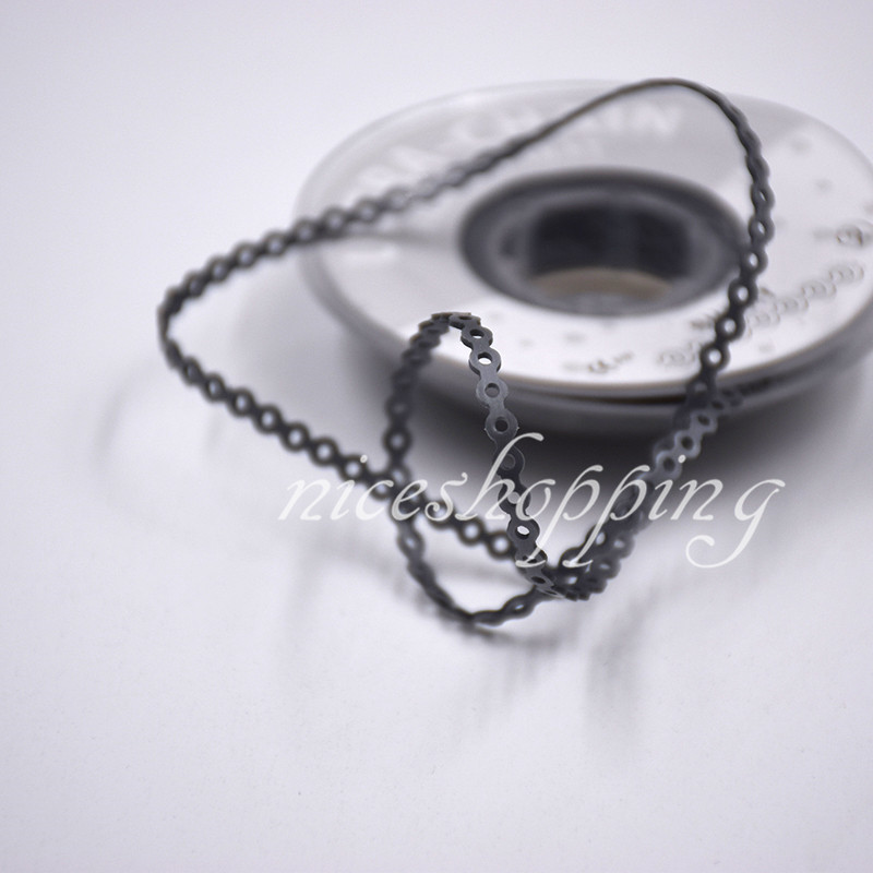 Dental Ortho Elastic Ultra Power Chain Rubber Braces Bands Long/Short/Continuous