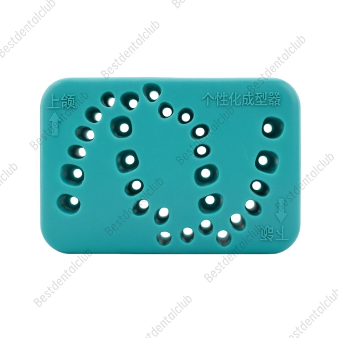 Dental Customizable Silicone Former Practice Mold Gingival Cuff Forming Mold