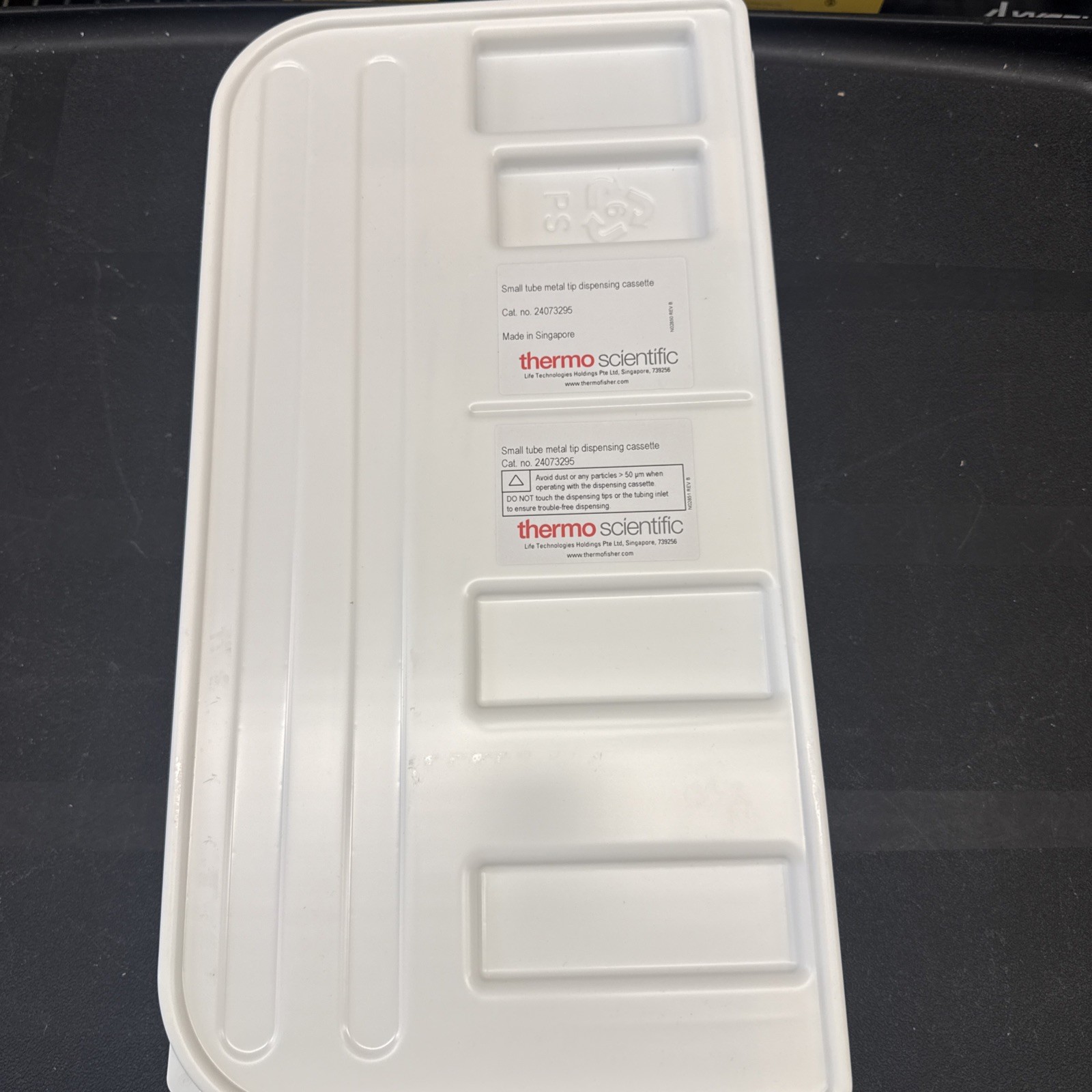 New Thermo Scientific 24073295 Small Tube Metal Tip Dispensing Cassette