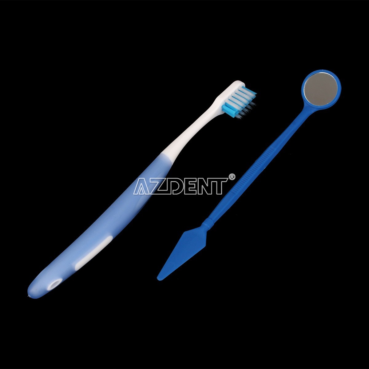 5 X Dental Orthodontic Brush Toothbrush Interdental Floss Oral Care Blue