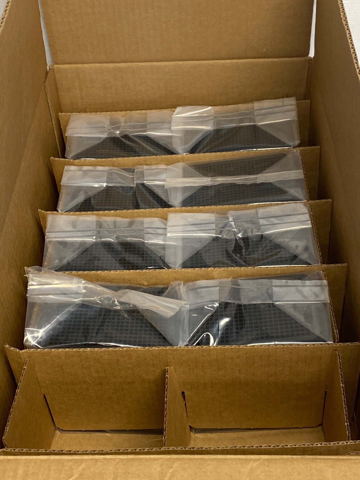 (80) SARTORIUS Octet 384-Well PP Black Tilted-Bottom Microplates TW384 18-5076