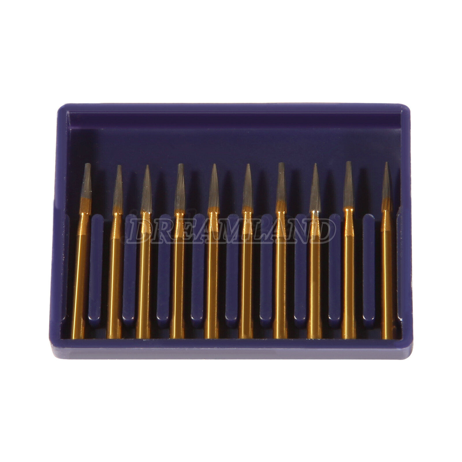 TRIMMING & FINISH DENTAL CARBIDE BURS 12 BLADES TF 7901 NEEDLE