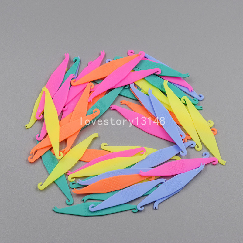 100 Pcs Dental Orthodontic Elastic Placer For Braces-Elastic Rubber Bands