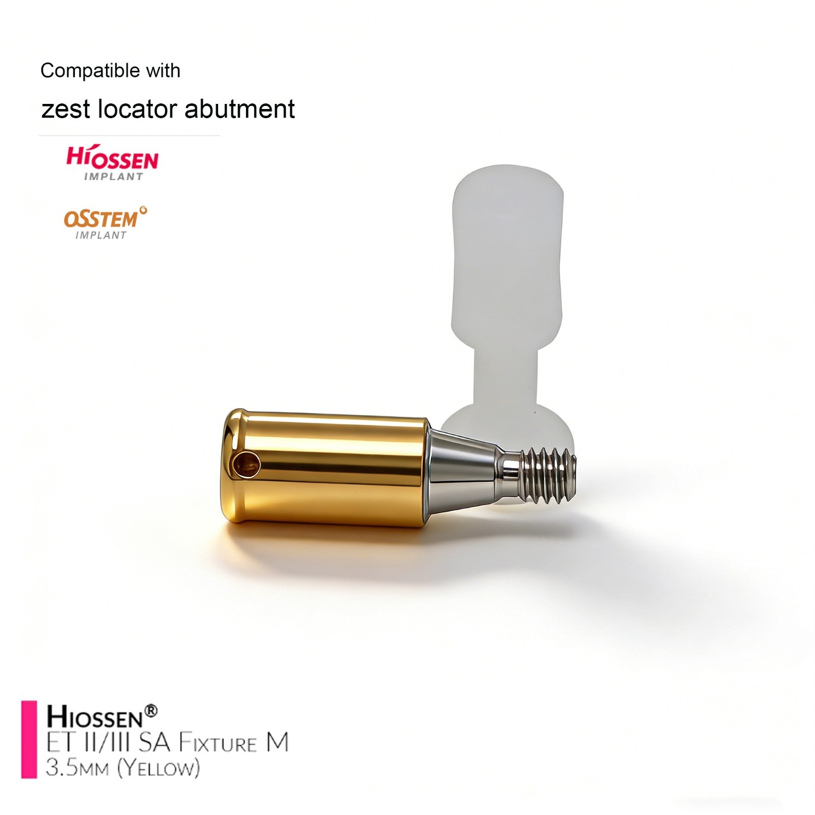 Overdenture Attachment locator abutment For HIOSSEN ET SA Mini/Standard Platform