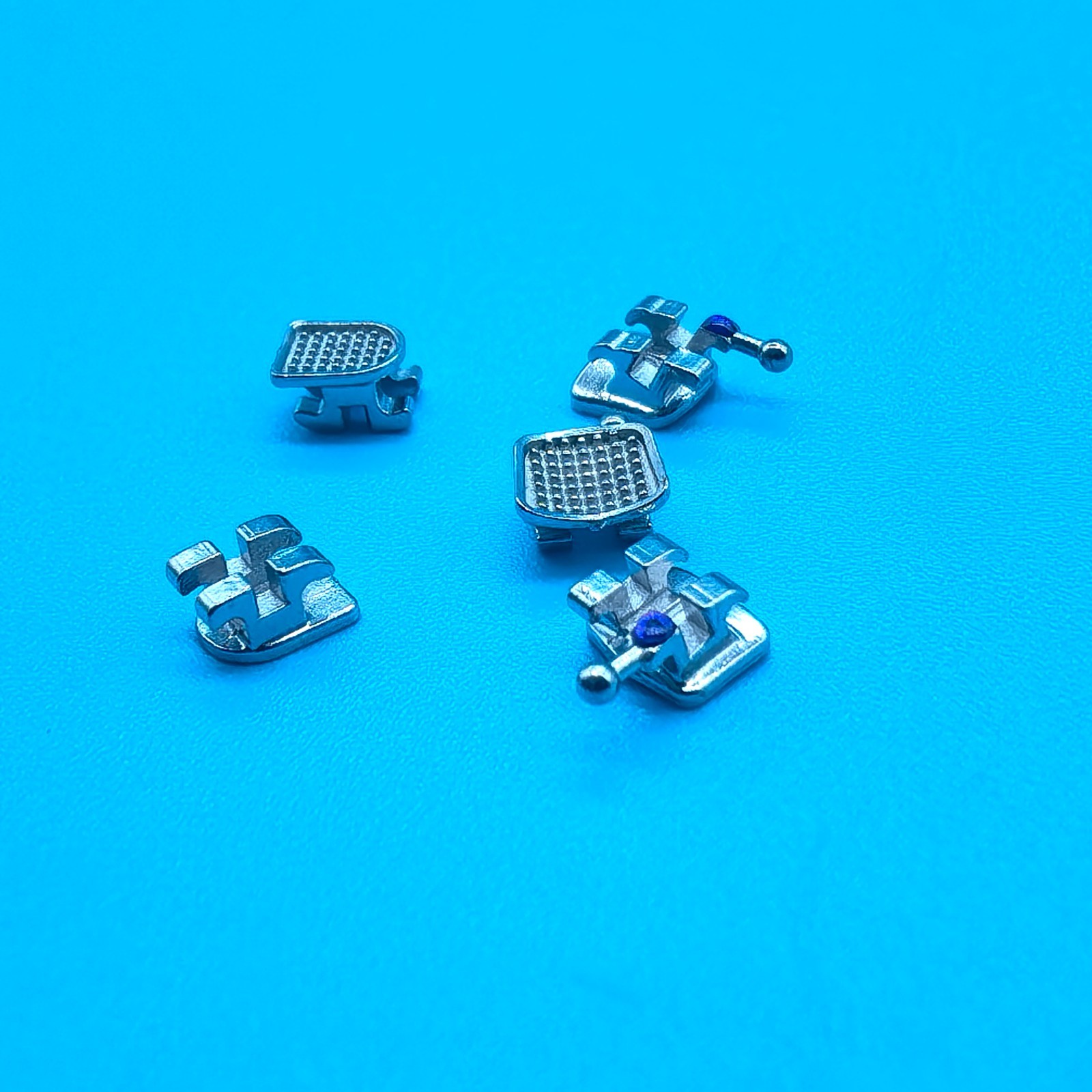 Dental Orthodontic Bracket Braces Mini Roth 022 Hooks 3-4-5 Teeth Alignment