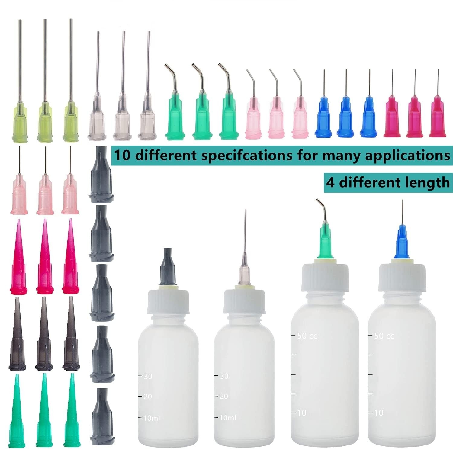 1ml, 3ml, 5ml, 10ml, 20ml Glue Dispenser and 30ml+50ml Glue Bottle. 14ga, 16g…