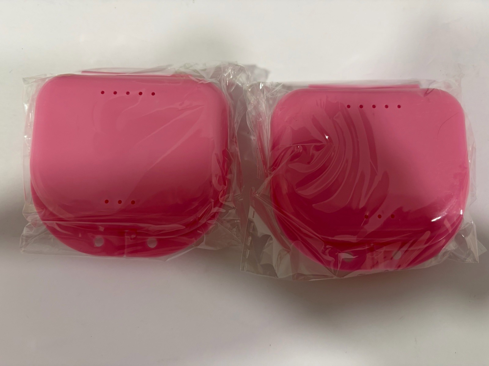 Denture Retainer Cases Dental False Teeth Mouth Guard Holder Travel Container