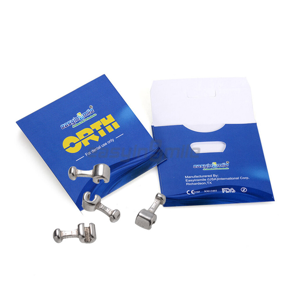10pcs Dental Orthodontic Crimpable Hooks Stainless Steel Size Option Easyinsmile