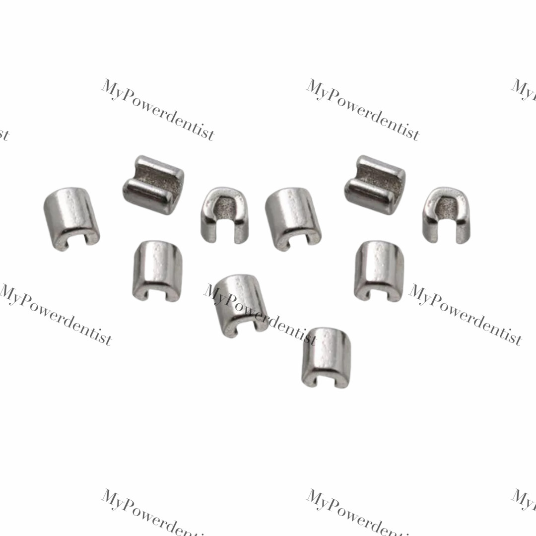 Dental Orthodontic Mini Stops Crimpable Stop Hooks Closed Archwire Stopper