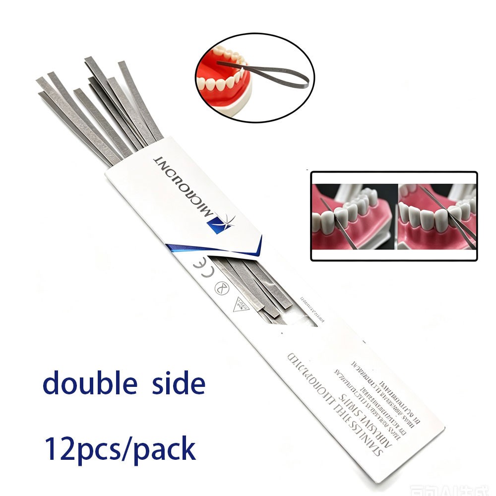 Dental Composite Polishing Strips Fine Coarse Grit One Side Double side 1pk/12pc