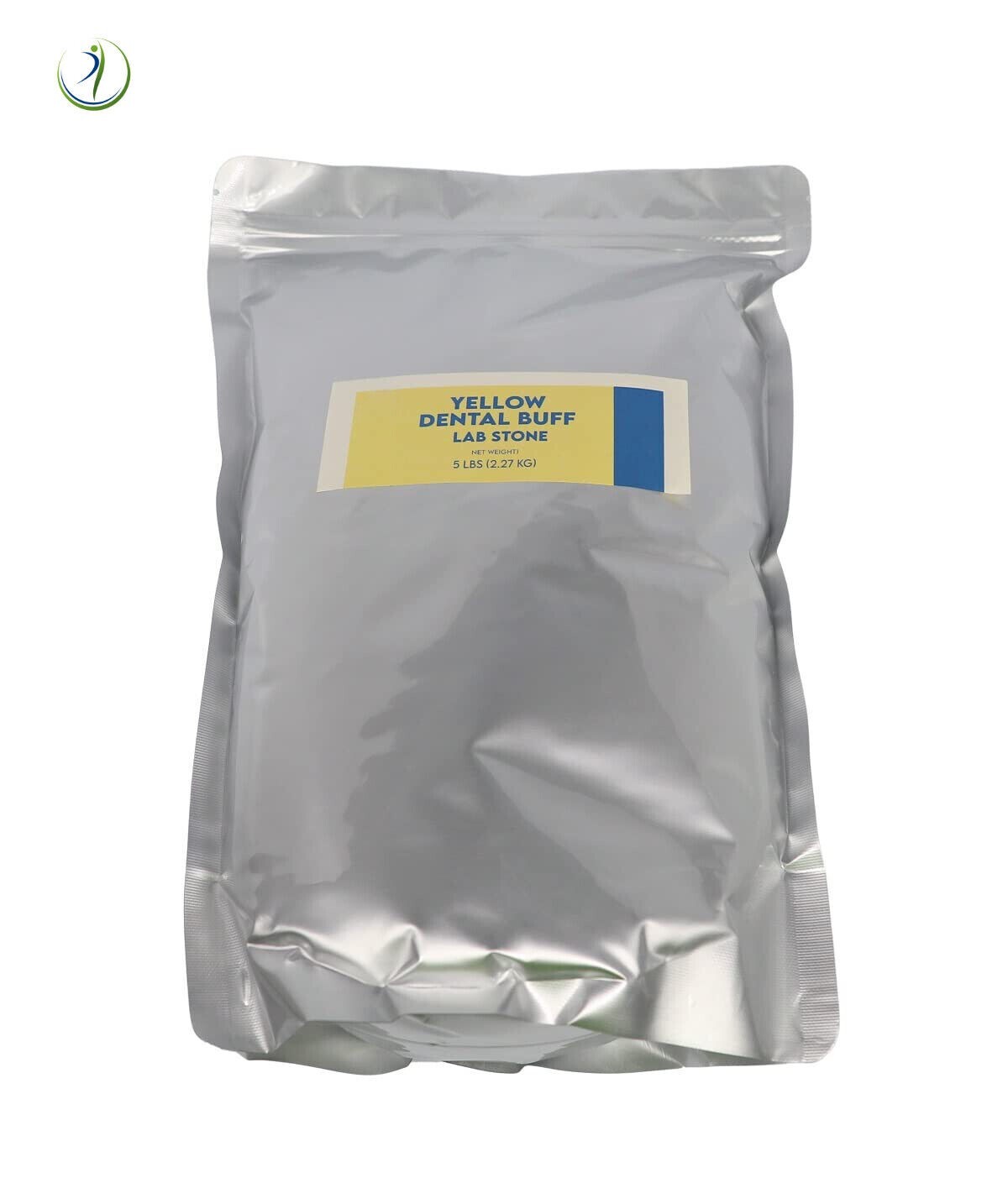 DENTAL LABORATORY YELLOW BUFF STONE GYPSUM 5 LBS. ALL PURPOSE