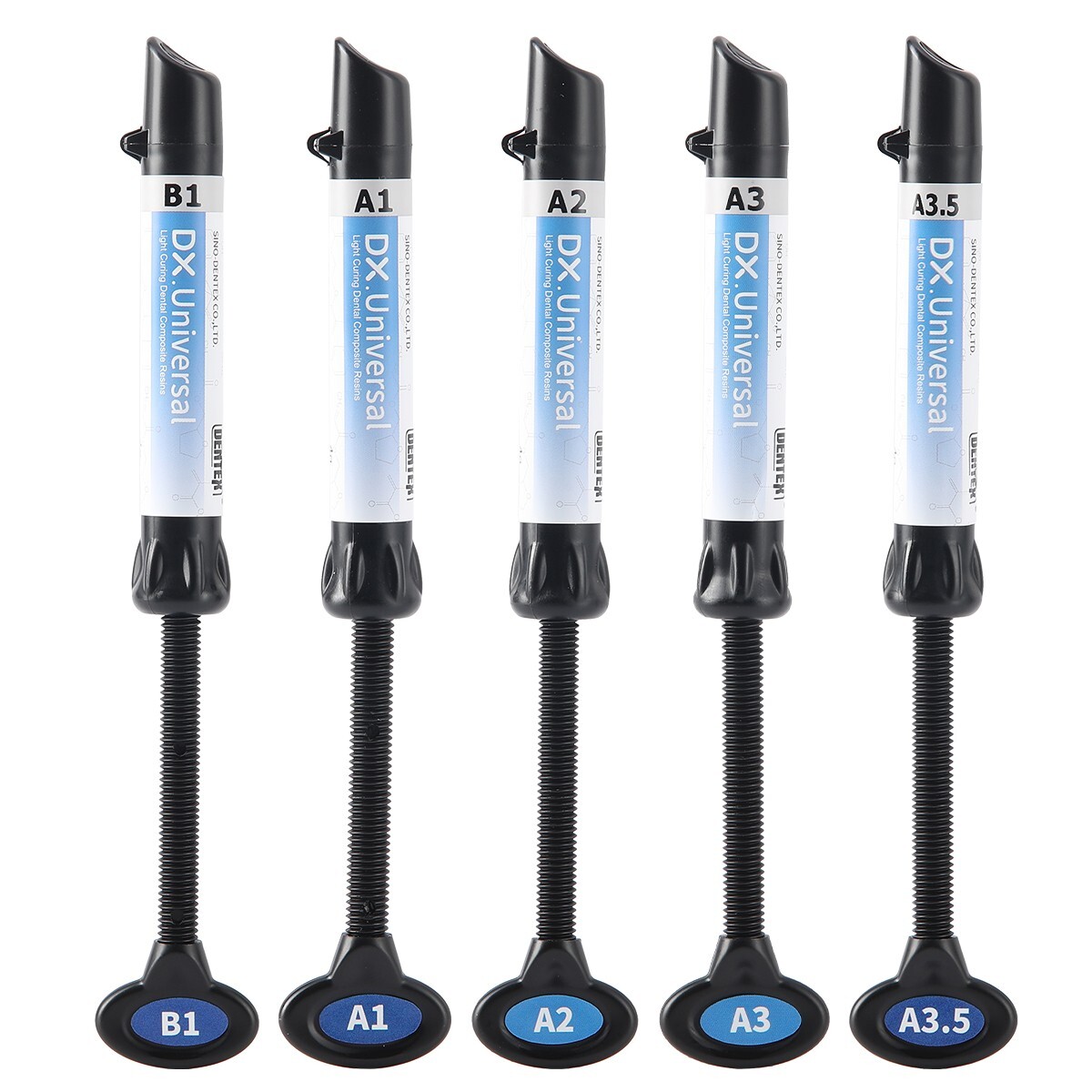 Dental Light Cure Composite Syringe Resin+Etching Gel+Etching Adhesive kit