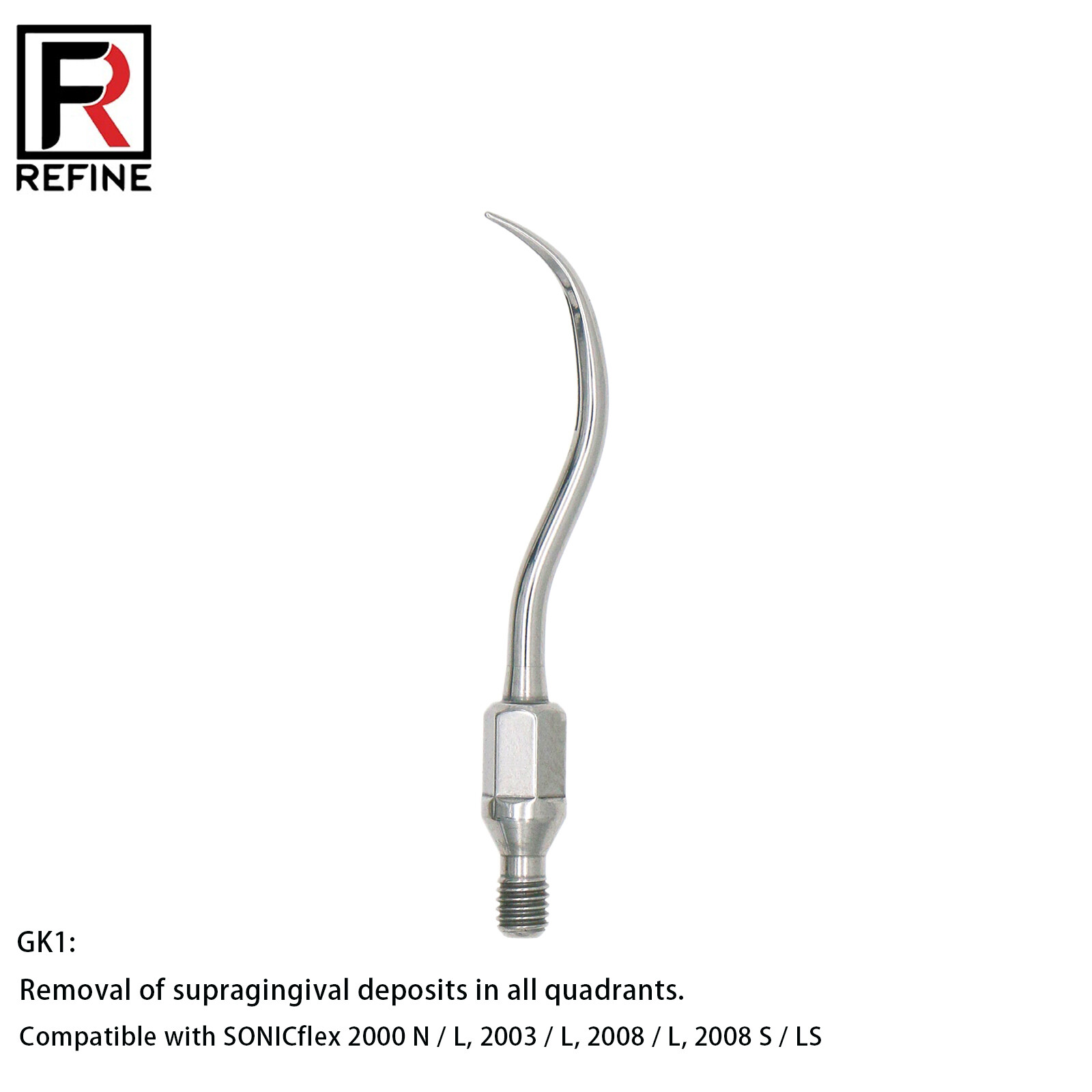 Dental Ultrasonic Multifunct​ional Scaler Tip GK1 Fit KAVO SONICFLEX Handpiece
